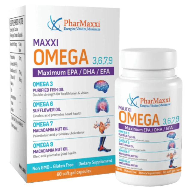 PharMaxxi Maxxi Omega 3,6,7,9 Capsules 60's Pharmaxxi