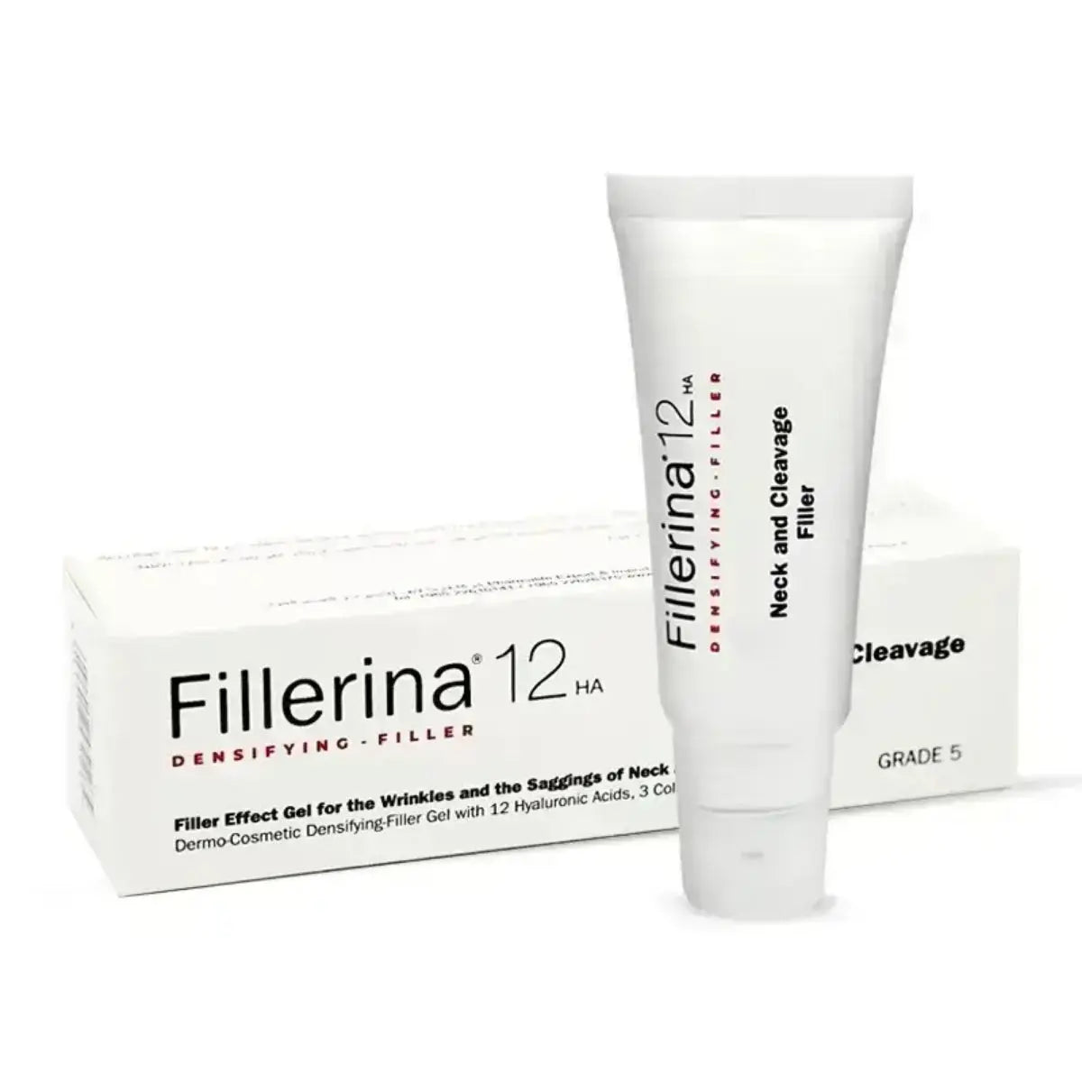 Fillerina Densifying Filler Gel 12 HA Neck & Cleavage Grade 5 -30 ml- GLOBAL fillerina
