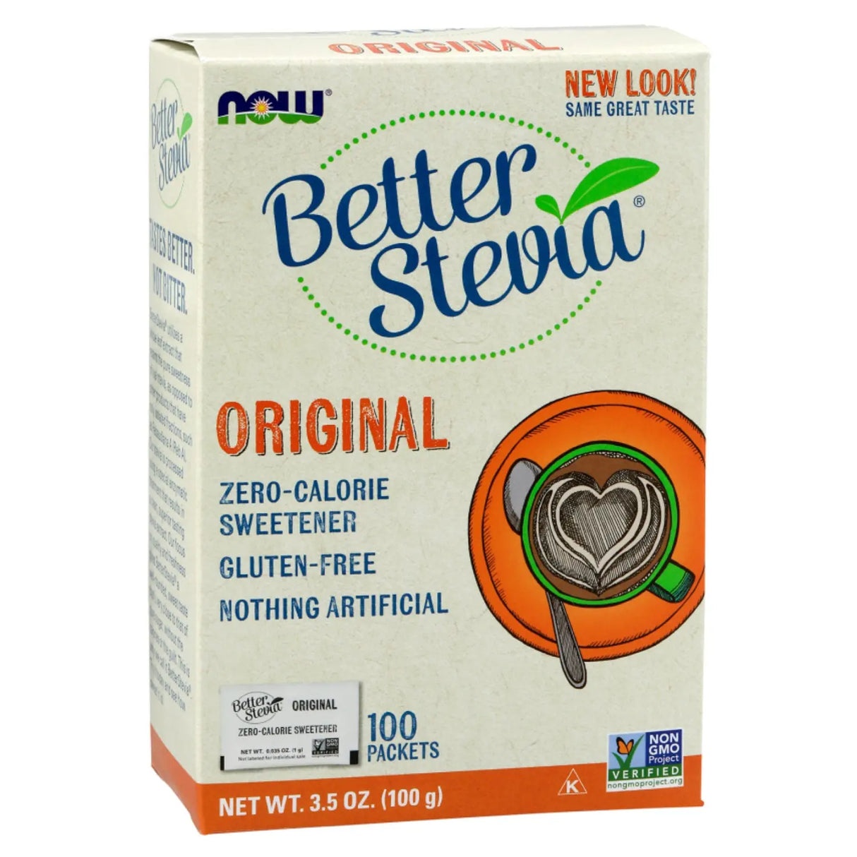Now Foods Betterstevia Packets 100's Now