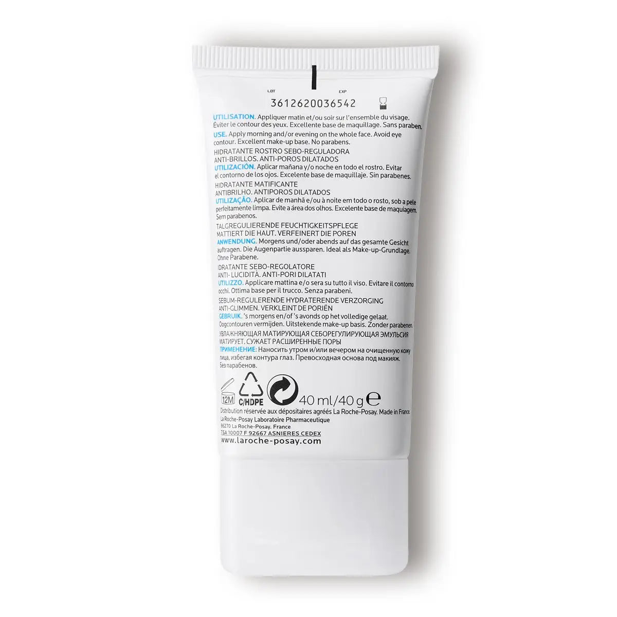 La Roche-Posay Effaclar MAT Mattifying Moisturizer For Oily Skin 40ml La Roche-Posay