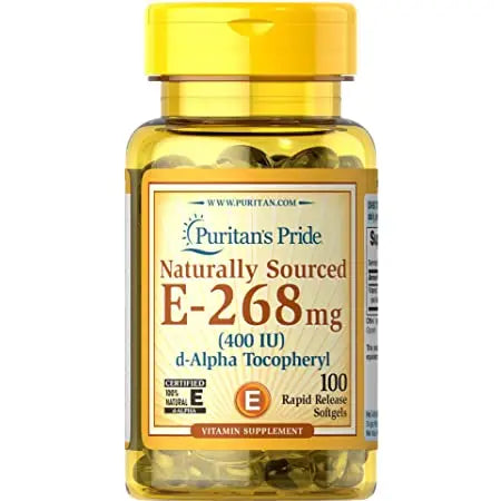 Puritan's Pride Vitamin E 400IU Softgels 100's Puritan's Pride