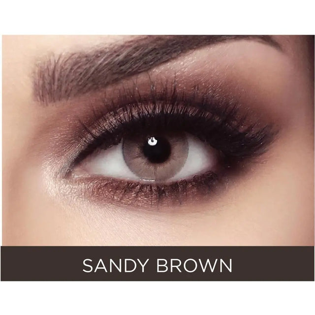 Bella Contact Lenses Elite Sandy Brown 2's Bella