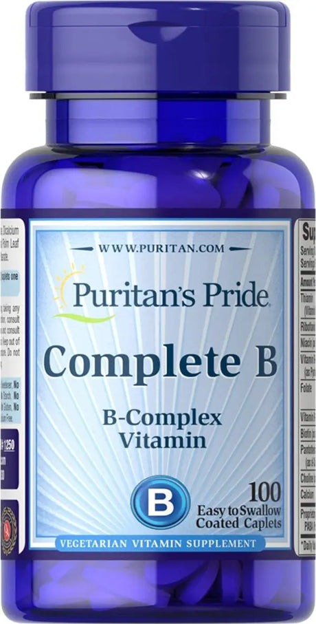 Puritan's Pride Complete Vitamin B Complex 100 s Puritan's Pride