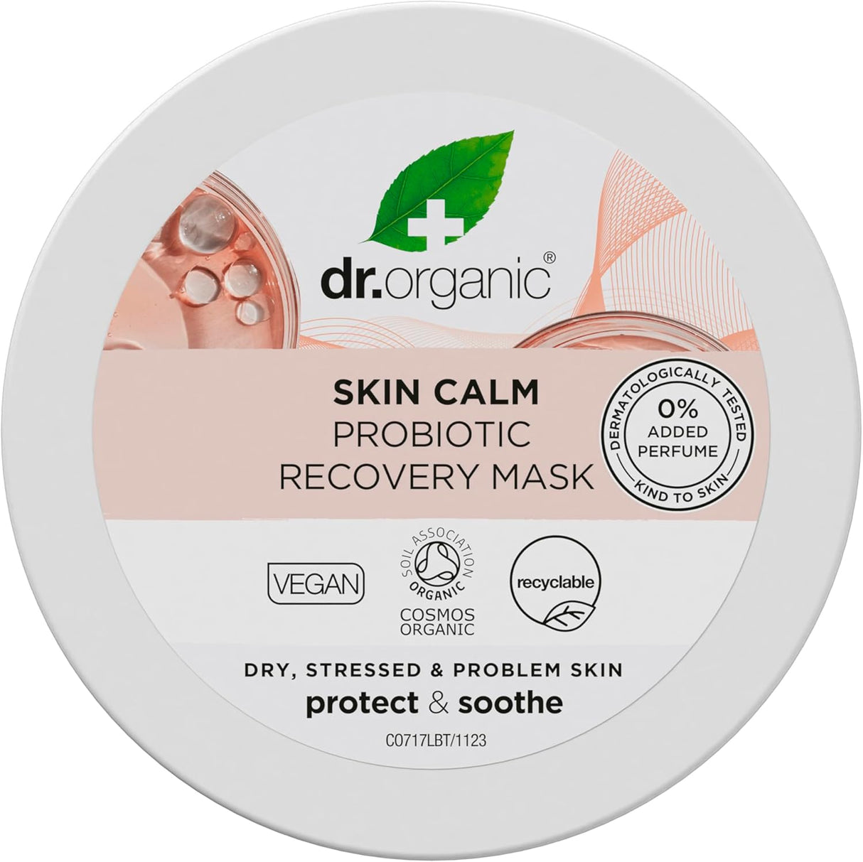 Dr.Organic Skin Calm Probiotic Recovery Mask - 100ml