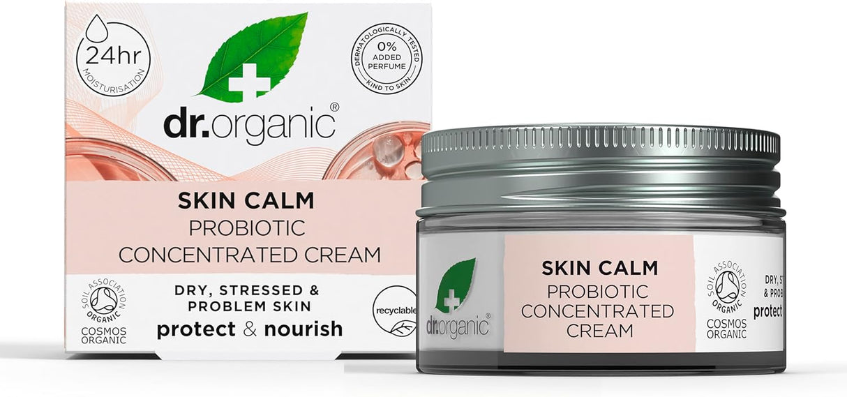 Dr.Organic Skin Calm Probiotic Concentrated Cream - 50ml