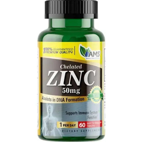 AMS Zinc 50mg Tablet 60'S - www.plcgcc.com
