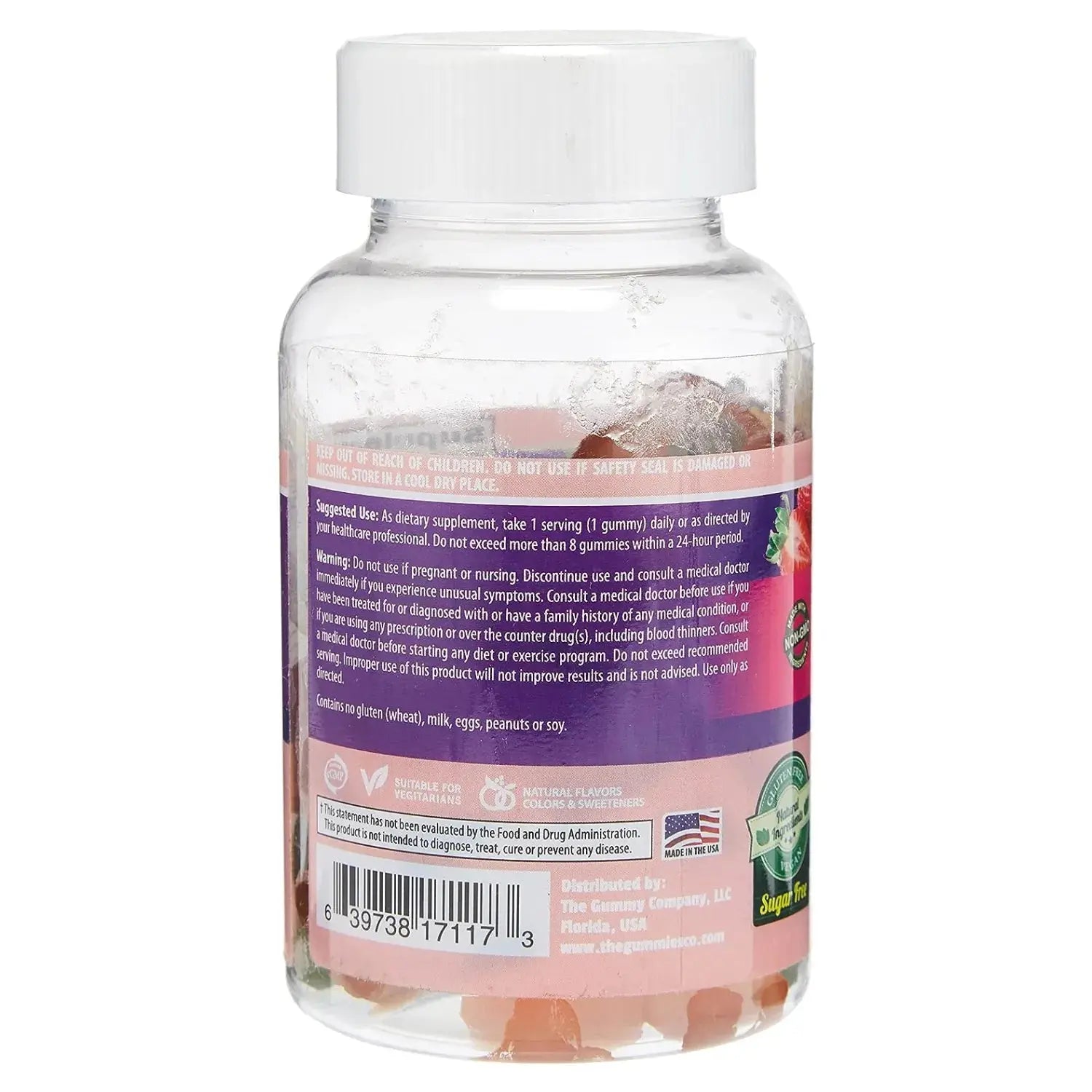 The Gummies Co. Hair, Nails & Skin Gummy Adults 60's The Gummies Co.