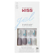 Kiss Glam Fantasy 3D Diamond Nails KGF06 Blue & Black 29g KISS