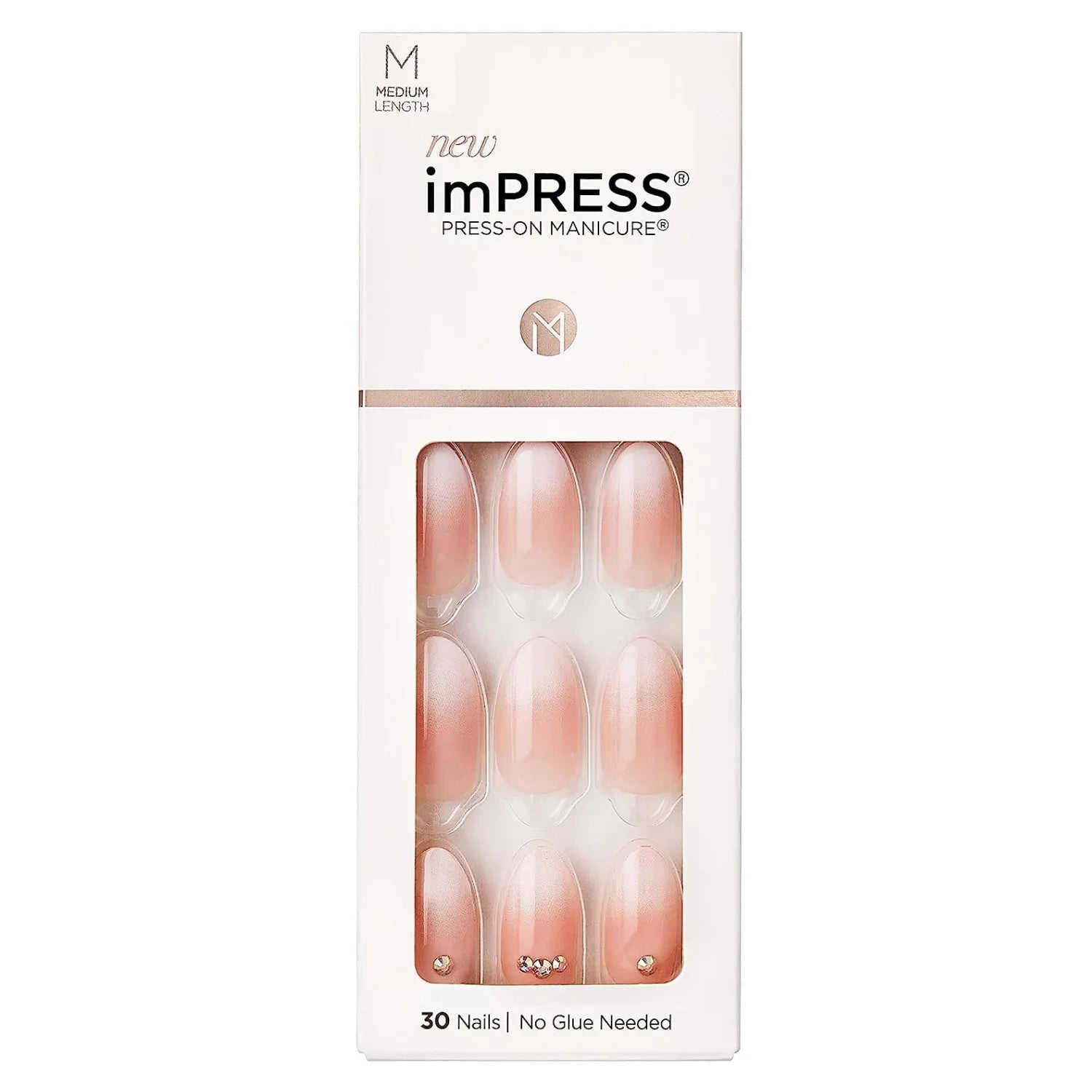 Kiss Impress Nails Medium Awestruck Medium KIMM01C 17g KISS