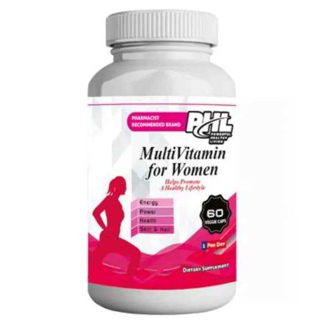 PHL Women's Multi-Vitamin Capsules 60's PHL