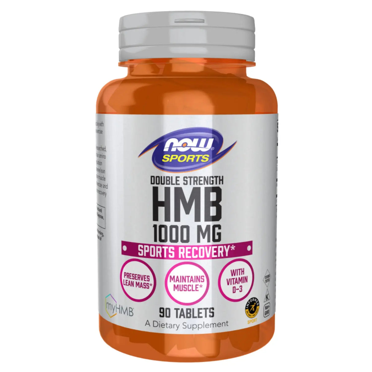 Now Sports Nutrition HMB Double Strength 1000mg Tablets 90's Now