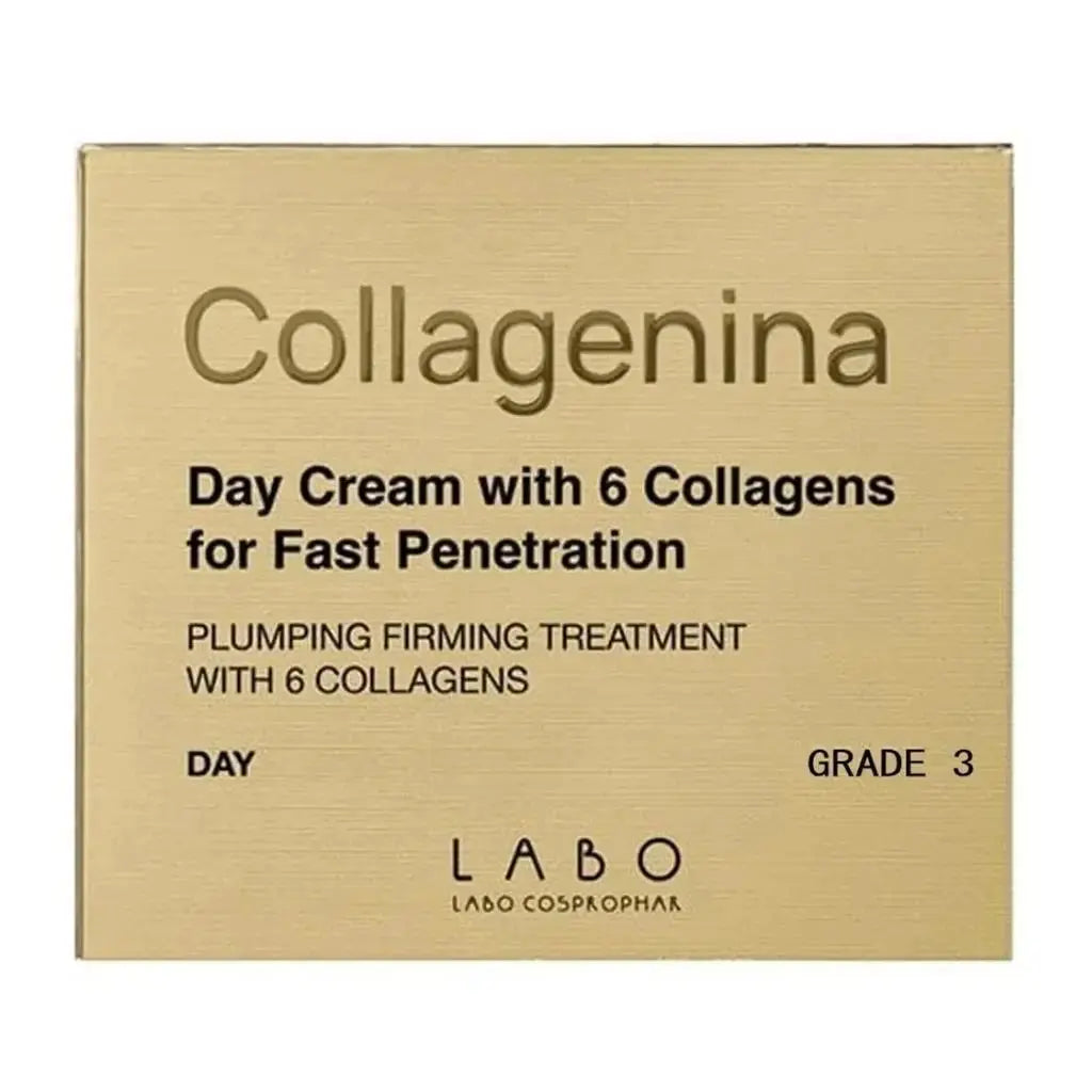 Labo Collagenina Grade 3 Day Cream, Plumping & Firming Treatment With 6 Collagens 50ml Labo