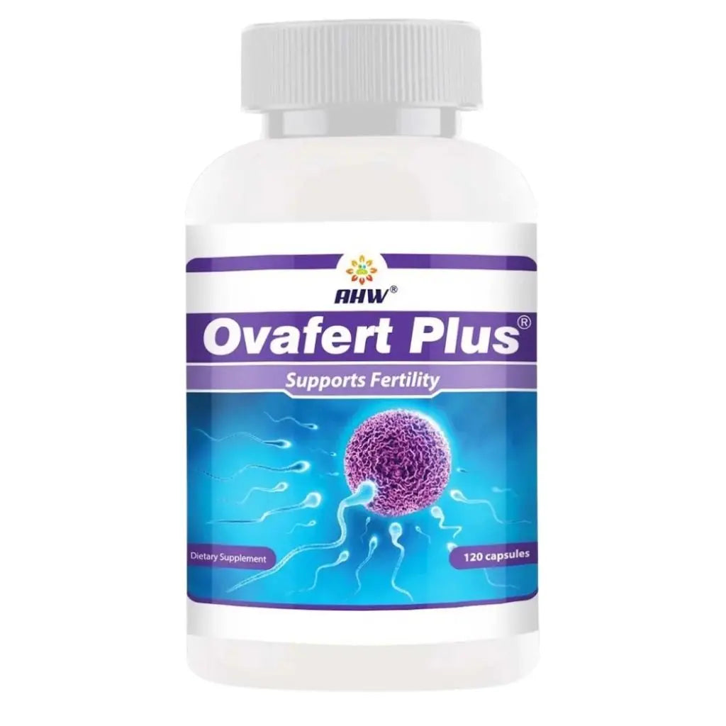 AHW Ovafert Plus Capsules, Women's Fertility Supplement, Pack of 120's