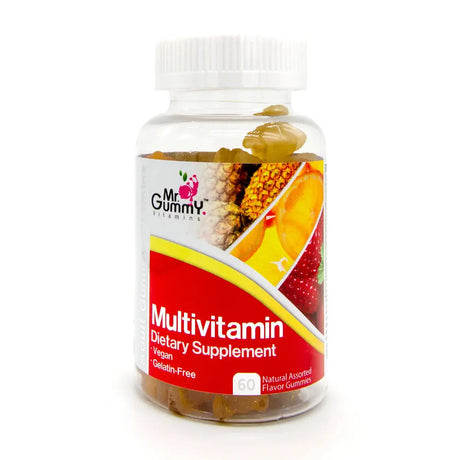 Mr Gummy Multivitamin Mix Flavour Gummies, 60s Children vitamines