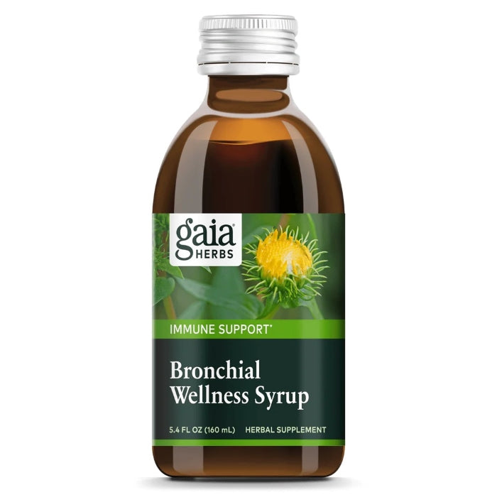 Gaia Herbs Bronchial Wellness Herbal Syrup 5.4 Oz - 160 ml