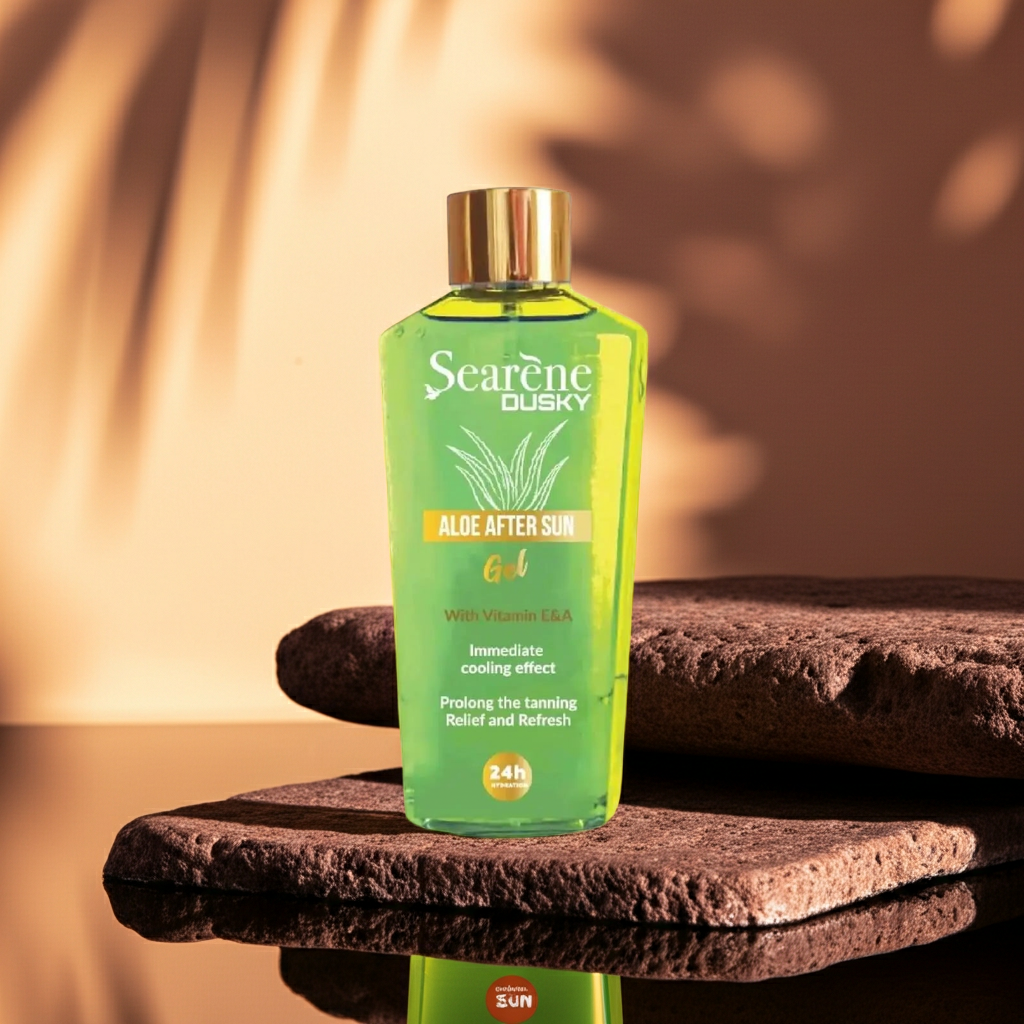 Searene Dusky Aloe After Sun Gel 230ml – Cooling & Soothing Skin Relief Searene Dusky