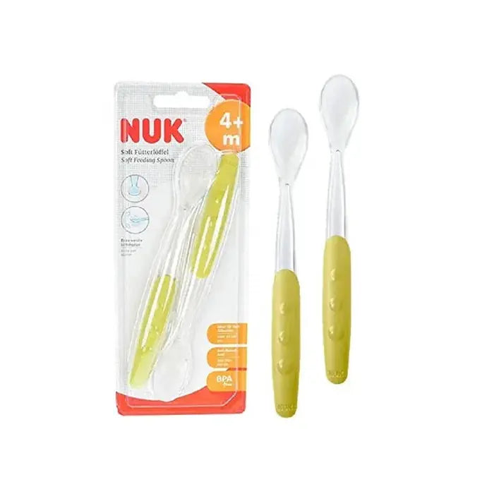 NUK Easy Learning Soft Feeding Spoon 2s 4 months + NUK