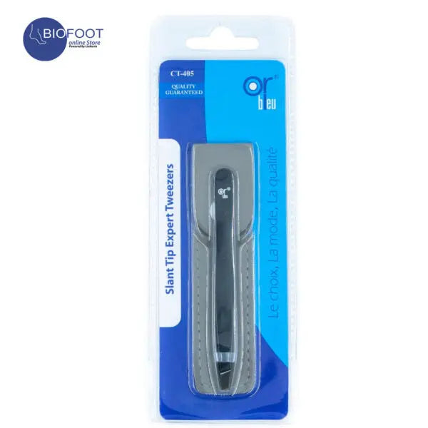 Or Bleu CT-405 Slant Tip Expert Tweezers Or Bleu
