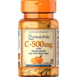Puritans Pride Vitamin C with Bioflavonoids And Rose Hips 30 s Puritans Pride