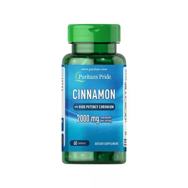 Puritans Pride Cinnamon 2000Mg Caps 60s Puritans Pride