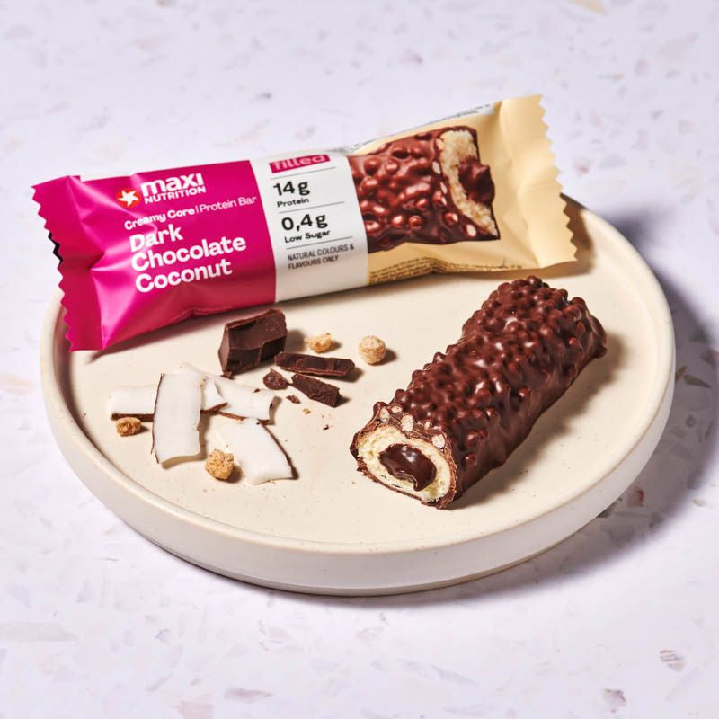 Maxi Nutrition Bar Dark Chocolate & Coconut 45G - Box of 12pcs