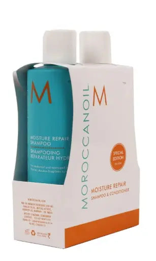2-Piece Moisture Repair Shampoo And Conditioner 250ml MOROCCANOIL