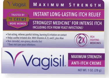 Maximum Strength Feminine Anti-Itch Cream VAGISIL