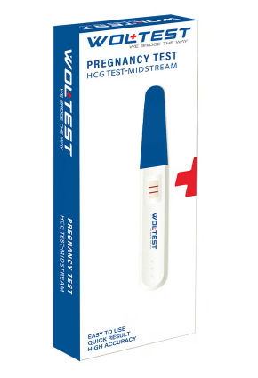 Woltest Rapid HCG Midstream Pregnancy Test Kit, Pack of 1’s wolaid