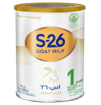 S-26 Goat Milk Stage 1 Baby Milk Formula For 0 To 6 Months 380g