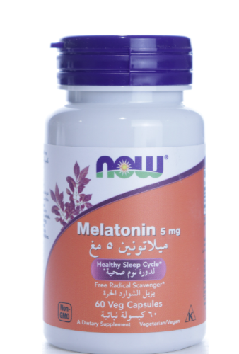 Now Melatonin 5mg Veg Capsules