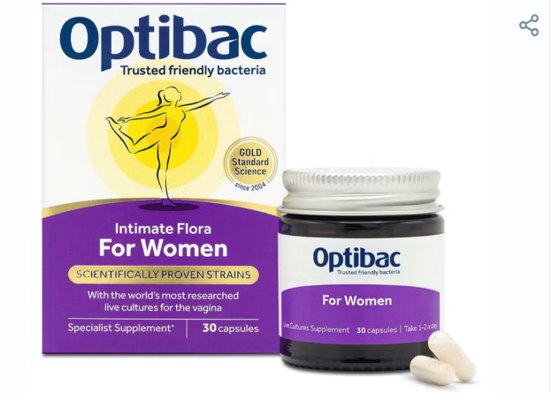 Optibac Probiotics Capsules For Women, Pack of 30's