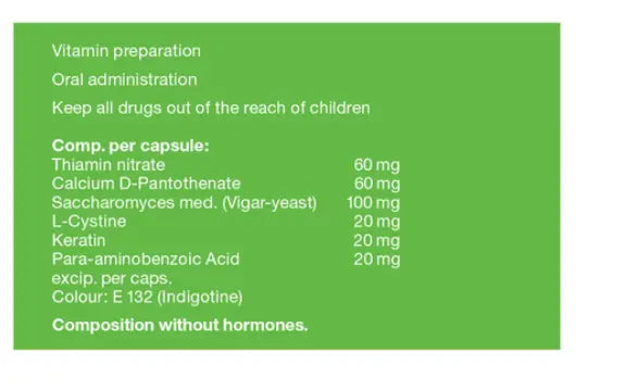 Pantogar Specific Treatment For Hair And Nails 90 Caps pantogar