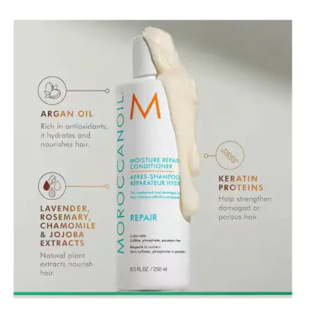 Moisture Repair Shampoo and Conditioner Bundle 250mlX2 250ml MOROCCANOIL