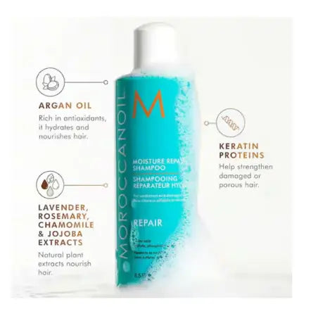 Moisture Repair Shampoo and Conditioner Bundle 250mlX2 250ml MOROCCANOIL