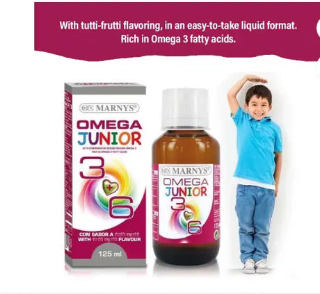 Marnys Omega Junior 3+6 Liquid 125 mL Marnys
