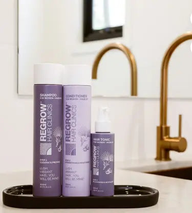 Regrow Step 2 -Strengthen & Moisturise Conditioner For Women 300ml Regrow