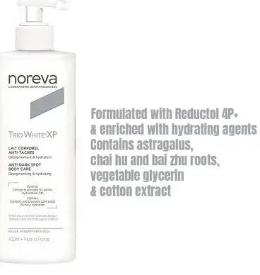 Noreva Trio White XP Anti-Dark Spot Body Care Lotion 400ml Noreva