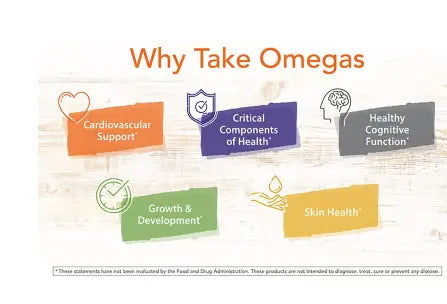 Now Tri-3D Omega 3 1000mg + 1000IU Vitamin D3 Fish Oil Supplement Softgels, Pack of 90's Now