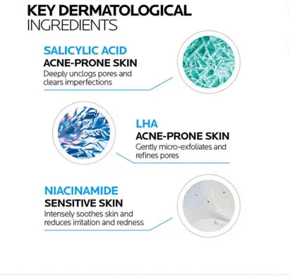 La Roche-Posay Effaclar Micro-Peeling Cleansing Gel With Salicylic Acid For Oily Skin 200ml La Roche-Posay