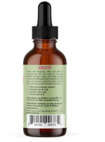 Mielle Rosemary Mint Scalp & Hair Strengthening Oil Infused With Biotin For All Hair Types 59ml