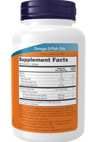 Now Foods Ultra Omega-3 Softgels 90's