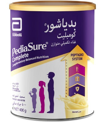 Pediasure Complete Peptigro Milk Formula Honey 400g