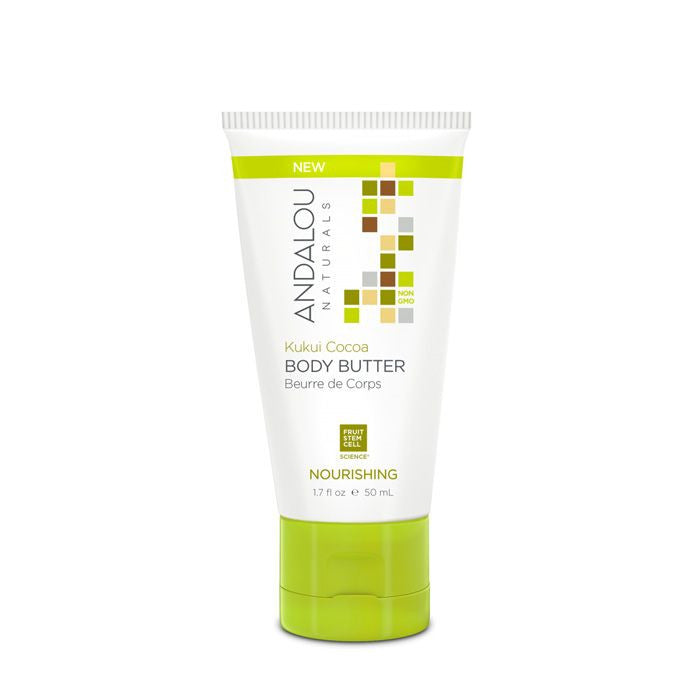 Andalou Naturals Kukui Cocoa Nourishing Body Butter - 50ml
