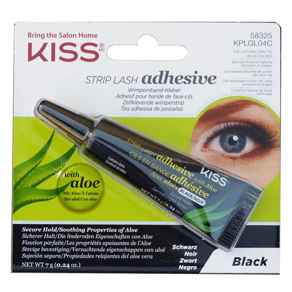 KISS - Strip Eye Lash Adhesive With Aloe KISS