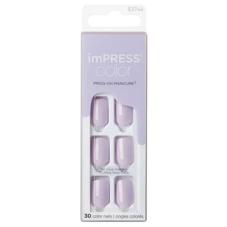 Kiss - Impress Nails Color - Picture Purplect KISS