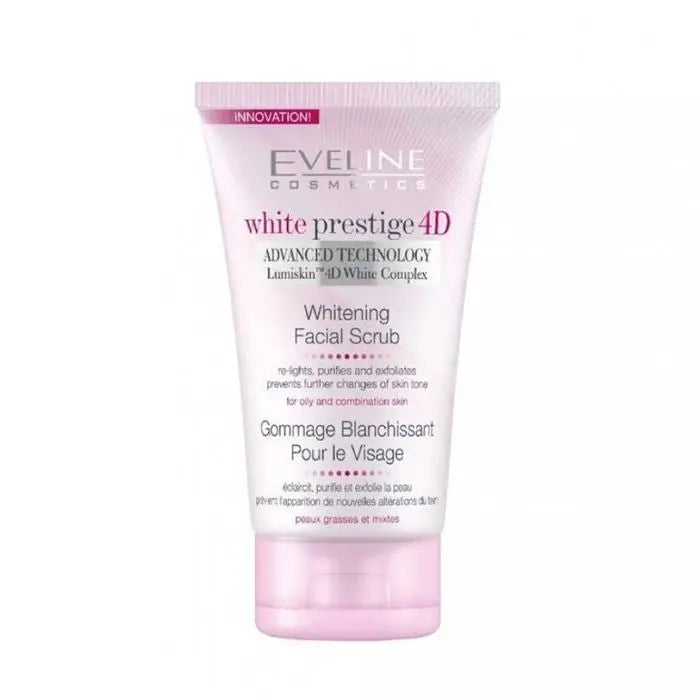Eveline Prestige 4D Whitening Facial Scrub 150ml Eveline