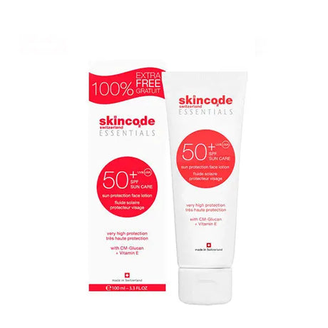 Skincode Sunscreen Face Lotion Spf50+ 100ml Skincode