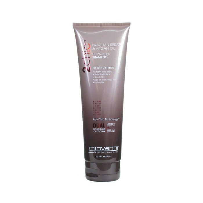 Giovanni 2Chic Keratin & Argan Ultra Sleek Shampoo - 250ml