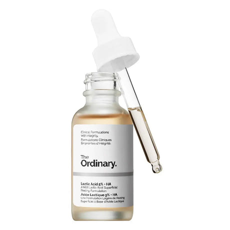 The Ordinary Lactic Acid 5% & Hyaluronic Acid Water Based Exfoliating Peeling Solution 30ml The Ordinary