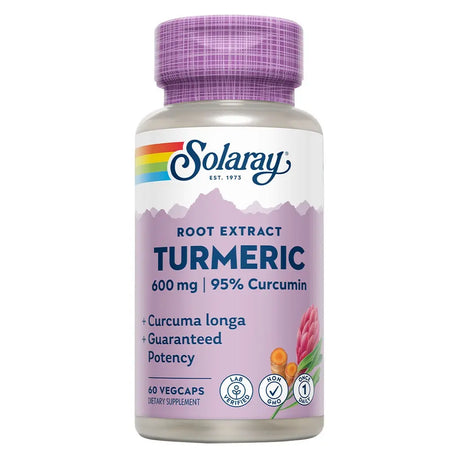 Solaray Once Daily Turmeric Root Extract VegCaps 60's Solaray